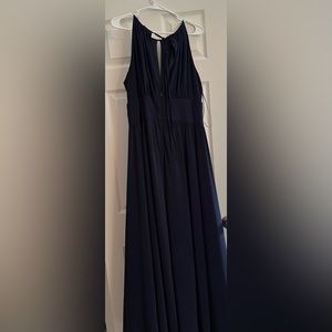 Navy blue dress